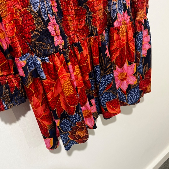 FARM Rio Mini Smocked Dress - M - Picture 10 of 10